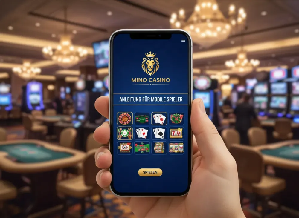 Mino casino app Anleitung für mobile Spieler